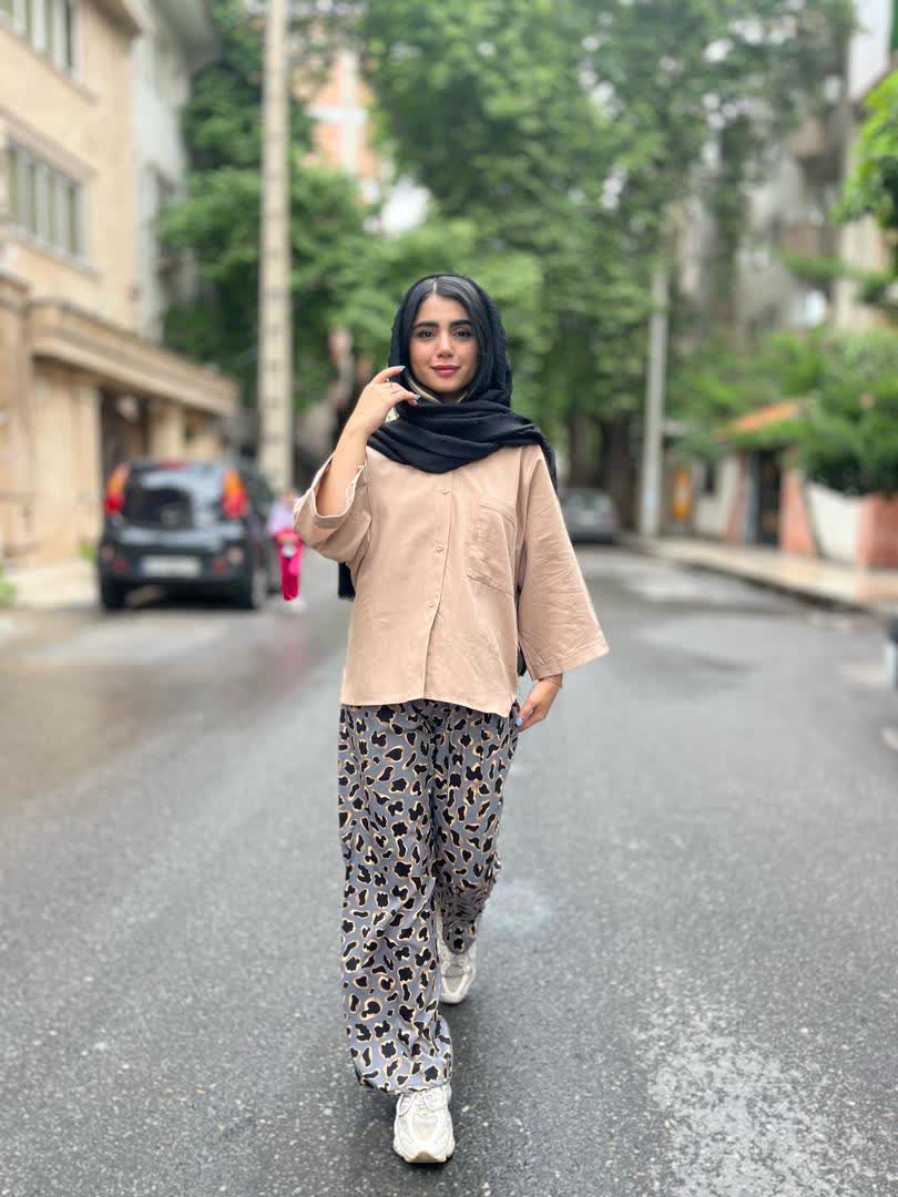 شلوار فلور آذین 2603
